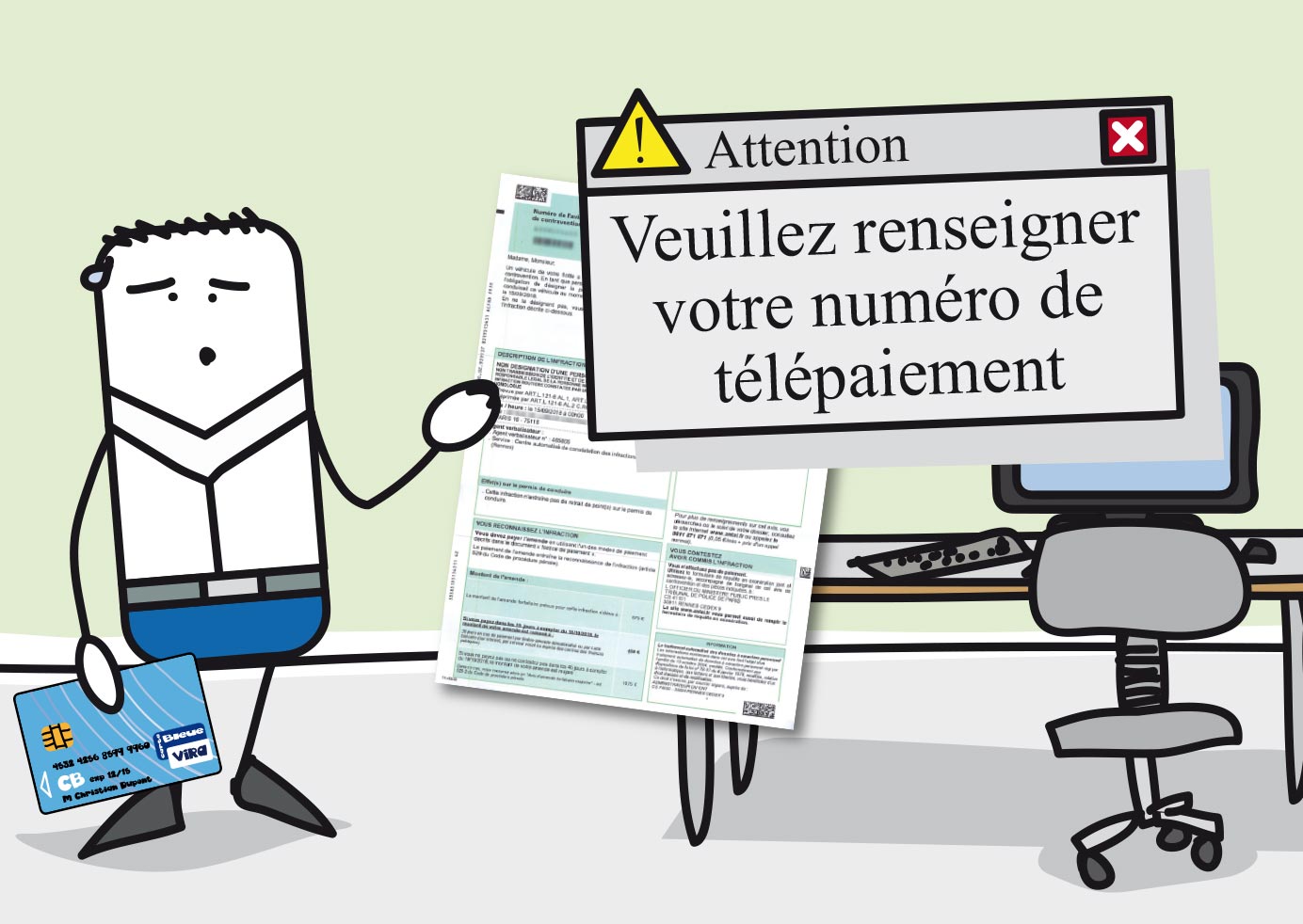 Comment payer une amende sans numéro de télépaiement ? Automobile Club Prévention