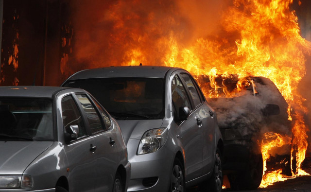 Victime de l'incendie de votre véhicule au Nouvel an