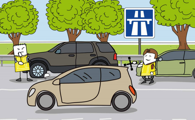 Dépannage sur autoroute : gare aux sorties de route !