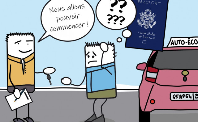 L'épreuve du permis quand on ne maîtrise pas le français