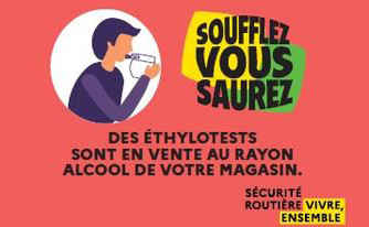 Vente d'éthylotests dans les débits de boisson à emporter