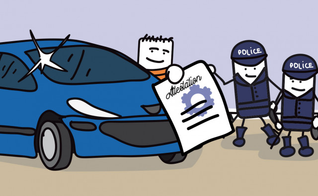 Achat d’une voiture avec des vitres teintées 