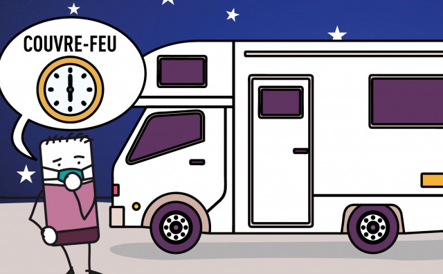 Couvre-feu et camping-car